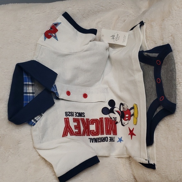 Original Disney Store Mickey Polo Body Suit - Picture 2 of 6